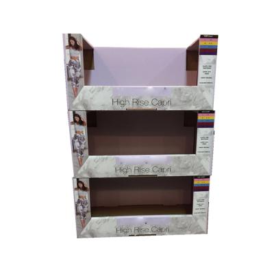 China Recycled Materials Custom Napkin Packing Box POQ Display Stands For Napkins for sale