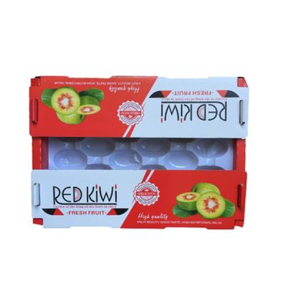 China High Quality Recycled Materials Kiwifruit Packaging Corrugated Box For Cardboard Shipping Store For Kiwifruit for sale