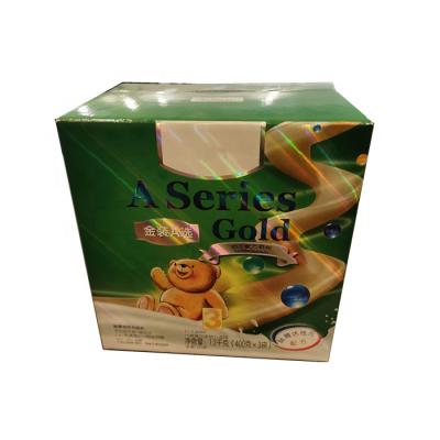 China High Quality Recycled Materials Packaging Food Colorful Printed Foldable Paper Box for sale