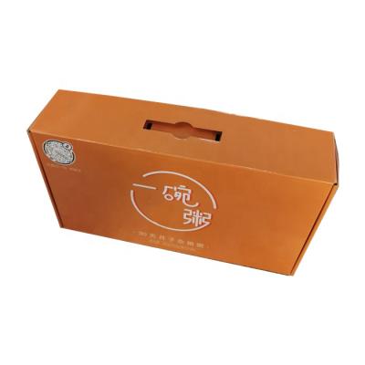 China Recycled materials packaging crate customization color box printing production wholesale food box for sale