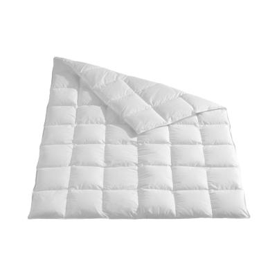 China Luxurious Anti-Allergy Goose Down Comforter King Size Duvet Insert Flares All Solid White Hypoallergenic for sale