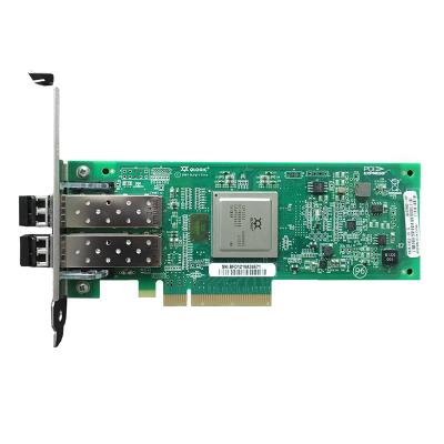 China Server HPE AJ764A AJ764-63002 QLE2562-HP PCIe 8GB FC HBA 489191-001 with 2x SFP modules for sale