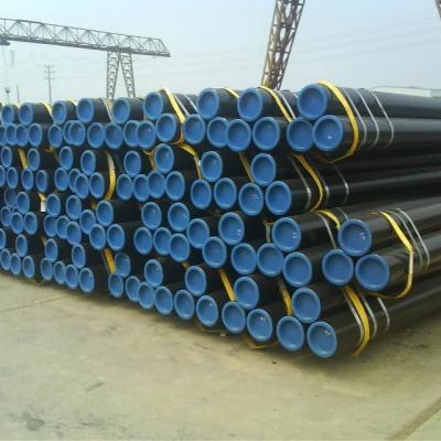 China Structure Pipe 3Inch Sch.80 12m Line Pipe ASTM A106 GR.B Bare Seamless Carbon Steel BE for sale