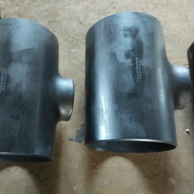 China Pipe Connection Reducing Tee 8 INCH X 6 INCH SCH 40 A234 WPB B16.9 for sale