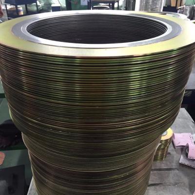 China SS304/SS304L External Ring Gaskets 304SS Wound 4.8mm Non-Asbestos Spiral Net Type CS ASME B16.20 for sale