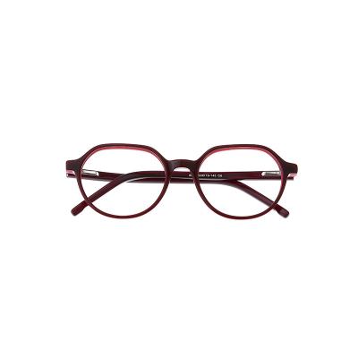 China Trendy Oversized Rectangular Multicolor Optical Glasses Frames Modern Minimalist Style Acetate Glasses for sale