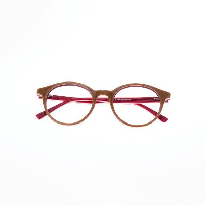 China New Fashionable Oversized Eyewear Retro High End Acetate Eyeglass Top Unisex Frames for sale