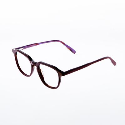 China Fashionable Good Quality Multicolor Glasses Frames Women Logo Radiation Protection Spectacle Acetate Glasses Optical Frames for sale