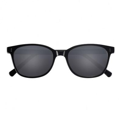 China Fashion Sunglasses 2021 Autumn Men's Retro Black Trendy Women's Sun Glasses Vintage Acetate Square Sunglasses for sale