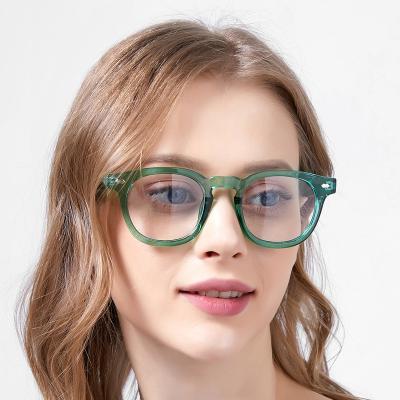 China Fashionable 2022 Square Yards Eyeglasses Blue Light Blocking Glasses For Reading for sale