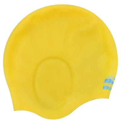 China Mixed-color Swim Cap RTS China Supplier Best Quality 3D Unique Design Contoured Shape Racing College Team Athlete Swimming Cap for sale