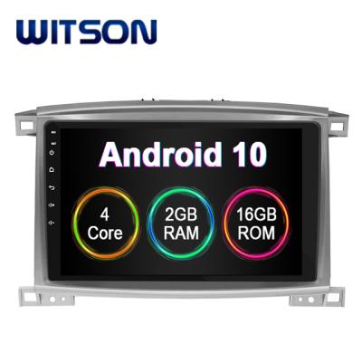 China WITSON Android 10.0 Auto DVD GPS Car Radio For TOYOTA LAND CRUISER 100 VX-R Land Cruiser 2005 Car DVD Player for sale