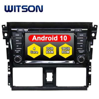 China WITSON ANDROID CAR RADIO 10.0 FOR TOYOTA YARIS / VISO YARIS CAR DVD VCD CD MP3 MP4 PLAYER 2014 for sale