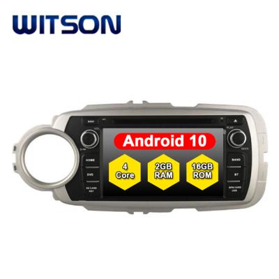 China WITSON ANDROID 10.0 FOR TOYOTA YARIS 2012-2013 CAR TOP ANDROID YARIS DVD PLAYER for sale