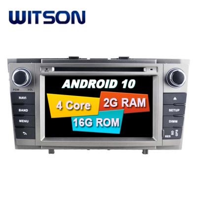 China WITSON ANDROID 10.0 GPS FOR TOYOTA AVENSIS 2008-2013 LOWER CHEAP GOOD CAR ANDROID DVD PLAYER for sale