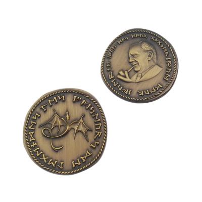 China China Custom Metal Antique Old Collectible 3D Capsule Coin Casts Coins For Sale for sale