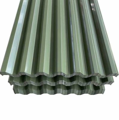 China industrial galvanized corrugated steel sheet for roof for sale