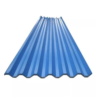 China Roof And Wall Building PPGI PPGL Color Coated Corrugated Sheeting For Construction for sale