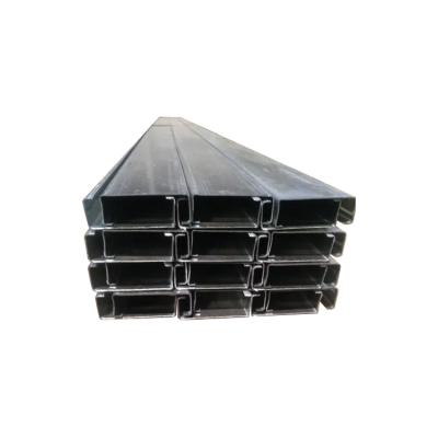 China Steel Structure Building Hot Sale Manufacturer Metal Galvanized Steel C Channel C Steel For Construction Works for sale