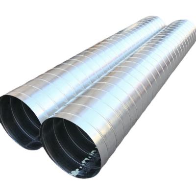 China Good Quality Industrial Galvanized Sheet Ducting Ventilation Duct Spiral Stainless Spiral Round Duct for sale