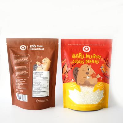 China Disposable Digital Printing Clean Factory Food Grade Industrial Use Stand Up Pouch Nut Doypack Packaging for sale