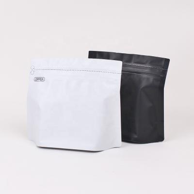 China Package Tea Coffee Bag Zipper Flat Bottom Pouch Diamond Shape Packaging Bags for sale