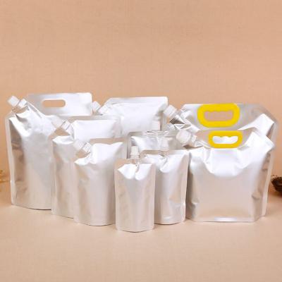 China Liquid aluminum foil spout doypack pouch bag for sale