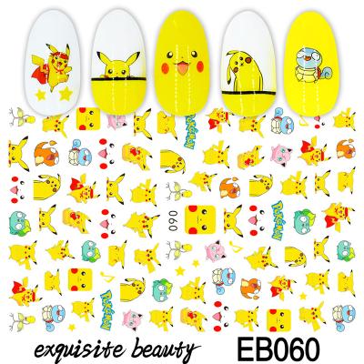 China 2022 Hot Selling Nail Beauty Products Nail Sticker Kids Cartoon Sticker Custom Nail Wraps Decoration for sale