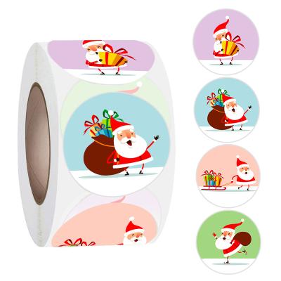 China High Quality Custom Waterproof Sticker Christmas Decorative Stickers for sale