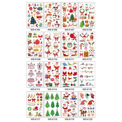 China Wholesale Temporary Christmas Stickers For Kids Decoration Sticker for sale