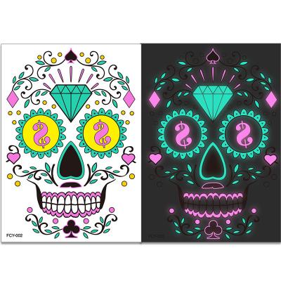 China Temporary Halloween Sticker Tattoo Halloween Cosmetics Women Halloween Gifts for sale