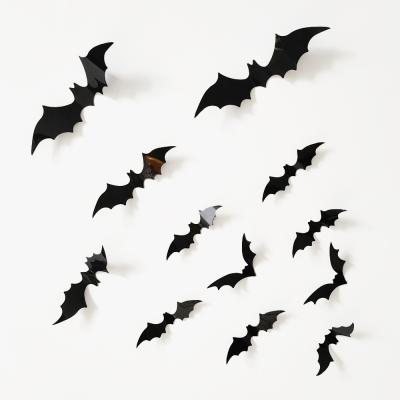 China WALL STICKER bats bats wallpaper 3d wall sticker halloween decorative sticker for sale