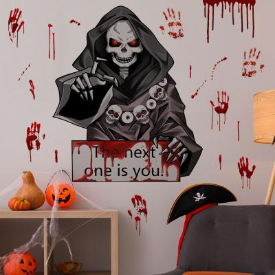 China WALL STICKER Halloween 3d wall sticker ghost wall art stickers diy wall art stickers for sale