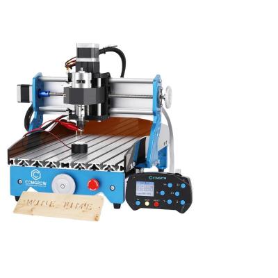 Cina New CNC Desktop Engraving PVC Carving Metal Aluminum Copper CNC Milling Machine/ Wood Router/Engraving Machine in vendita