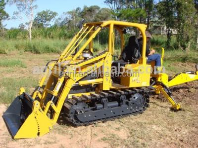 China Australia Style Track Farm Tractor Mini Crawling Tractor Multifunctional Mini Farm Tractor with Shuttle Shift for sale