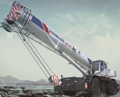 China RT100 model construction zoomlion rough terrain crane 100 ton with top quality and best price for sale