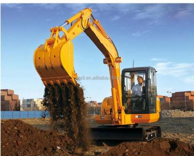 China factory 6 ton hydraulic working excavator with yanmarengine mini excavator compactor excavator for sale