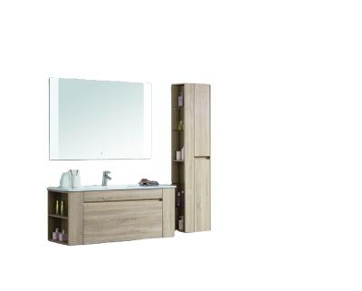 China Customized Cabinets Gray Bathroom Vanity Sale Soft Wall Mounted Black Silver White Light Style Mirrored Copper Customized Parts for sale