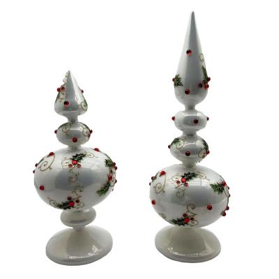 China Glass 2022 New Christmas Direct Wholesale Good Quality Supplies Ornaments Products Decorations for sale