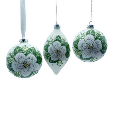 China Glass Manufacturers Direct Selling Wholesale Glass Balls Glass Christmas Baubles for sale