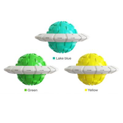 China Viable Wholesale Pet Supplies Deluxe Blimp Interactive Chew Dog Toy Ball Woof Woof for sale