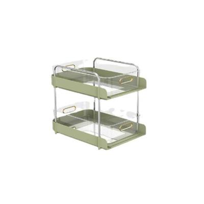 China Bedroom Sustainable Plastic Bathroom Products Household Storage Drawer Rack Multilayer Rack for sale