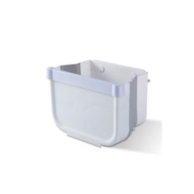 China Sustainable Consumer Products For Daily Household Kitchen Waste Waste Wall Mounted Folding Plastic Bucket for sale