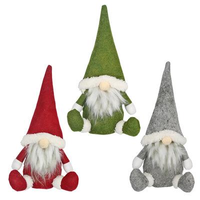 China Eco-friendly Swedish Nordic Style Santa Gnome Plush Doll Merry Christmas Doll Ornaments Christmas Decoration for sale