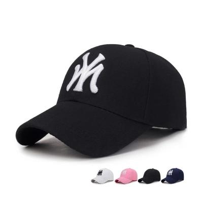 China High Quality Custom Made Hip Hop Logo Men Baseball Hat Sports Hat Summer Breathable Baseball Cap for sale