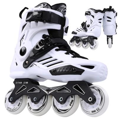 China Modern Custom Design Running Roller Skates Skate Shoes With Durable PU Wheels For Adults for sale