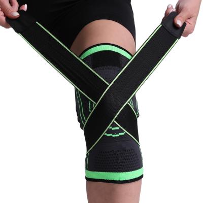 China Elastic Knee Sleeve Compression Adjustable Breathable Non-slip Support Knee Sleeve Powerlifting Custom Print Training Knee Sleeves for sale