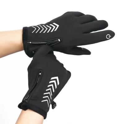 China 2021 Winter Waterproof Hot Selling Motorcycle Bike Riding Skid Resistance Long Slap Touch Screen Sports Mittens for sale