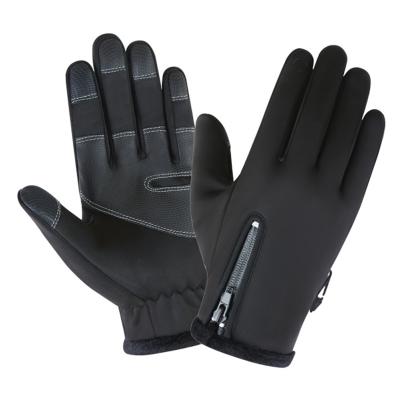 China Winter Bike Touch Screen Resistance Skid Bicycle Recycling Mitts Warm Finger Windproof Full Waterproof Thermal Warm for sale