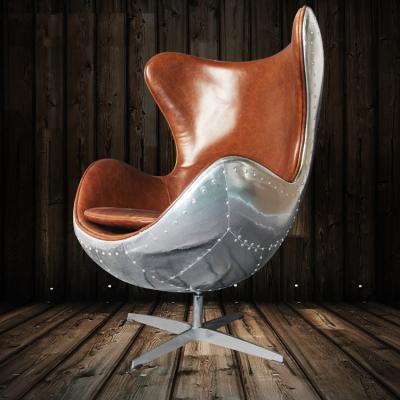 China Wholesale Customized Modern Hotel Chair Guangdong Egg Leather Chair for sale